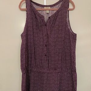 XL purple Loft romper